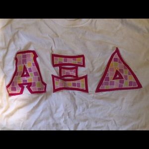 Alpha Xi Delta Letters Shirt